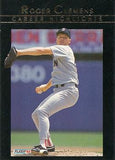 1992 Fleer #10 Roger Clemens Roger Clemens Career Highlights