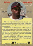 1992 Ultra #17 Deion Sanders All-Stars