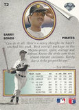 1992 Upper Deck #T2 Barry Bonds Ted Williams' Best