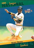 1993 Score #52 Barry Bonds Select Stat Leaders