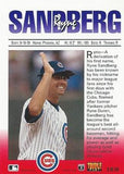 1993 Triple Play #3 Ryne Sandberg Nicknames