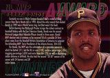 1993 Ultra #24 Barry Bonds Award Winners