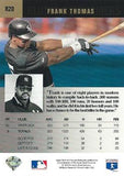 1993 Upper Deck #R20 Frank Thomas Reggie Jackson's Clutch Performers