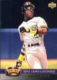 1993 Upper Deck #TC1 Barry Bonds Triple Crown Contenders