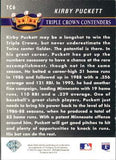 1993 Upper Deck #TC6 Kirby Puckett Triple Crown Contenders