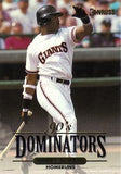 1994 Donruss #2 Barry Bonds 90's Dominators: Homeruns