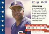 1994 Donruss #13 Tony Gwynn MVP