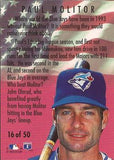 1994 Fleer #16 Paul Molitor All-Stars
