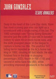 1994 Fleer #6 Juan Gonzalez Pro-Visions