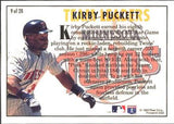 1994 Fleer #9 Kirby Puckett Team Leaders
