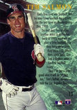 1994 Fleer #13 Tim Salmon Tim Salmon: A.L. Rookie of the Year