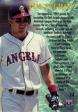 1994 Fleer #14 Tim Salmon Tim Salmon: A.L. Rookie of the Year