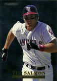 1994 Fleer #15 Tim Salmon Tim Salmon: A.L. Rookie of the Year