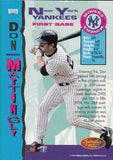 1994 Sportflics 2000 #MM9 Don Mattingly Movers