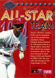 1994 Ultra #7 Juan Gonzalez Ultra All-Star Team