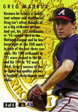 1994 Ultra #3 Greg Maddux Strikeout Kings