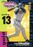 1995 Collector's Choice #CG11a Ryan Klesko You Crash the Game Gold
