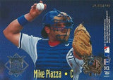 1995 Fleer #1 Ivan Rodriguez / Mike Piazza All-Stars