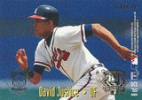 1995 Fleer #8 Kirby Puckett / David Justice All-Stars
