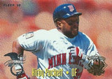 1995 Fleer #8 Kirby Puckett / David Justice All-Stars
