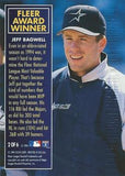 1995 Fleer #2 Jeff Bagwell Award Winners