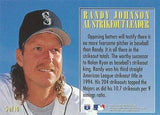 1995 Fleer #5 Randy Johnson League Leaders