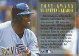 1995 Fleer #6 Tony Gwynn League Leaders