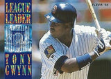 1995 Fleer #6 Tony Gwynn League Leaders