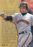 1995 Fleer #10 Matt Williams Lumber Company