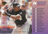 1995 Leaf #3 Frank Thomas Checklists