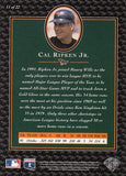 1996 Collector's Choice #11 Cal Ripken Jr. Ripken Collection