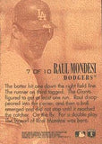 1996 E-Motion XL #7 Raul Mondesi D-Fense