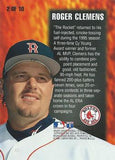 1996 Fleer #2 Roger Clemens Smoke 'N Heat
