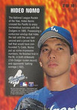 1996 Fleer #8 Hideo Nomo Smoke 'N Heat