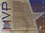 1996 Leaf #12 Kenny Lofton All-Star Game MVP Contenders Gold Exchange