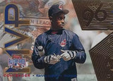 1996 Leaf #12 Kenny Lofton All-Star Game MVP Contenders Gold Exchange