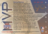 1996 Leaf #13 Manny Ramirez All-Star Game MVP Contenders Gold Exchange