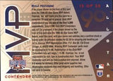 1996 Leaf #15 Raul Mondesi All-Star Game MVP Contenders Gold Exchange