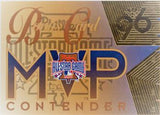 1996 Leaf #20 Bonus Card PR5000, EXCH All-Star Game MVP Contenders Gold Exchange