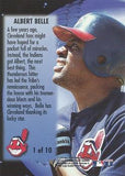 1996 Metal Universe #1 Albert Belle Titanium