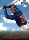 1996 Pinnacle #15 Julio Franco Christie Brinkley Collection