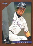 1996 Score #13 Larry Walker Dugout Collection (Series One)