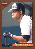 1996 Score #17 Deion Sanders Dugout Collection (Series One)