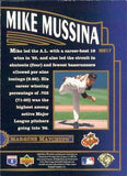 1996 SP #MM17 Mike Mussina Marquee Matchups