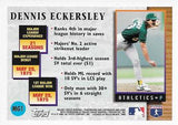1996 Topps #MG1 Dennis Eckersley Master of the Game