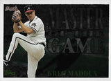 1996 Topps #MG19 Greg Maddux Master of the Game