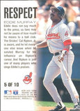 1996 Ultra #5 Eddie Murray Respect