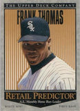 1996 Upper Deck #R8 Frank Thomas Predictors: Retail