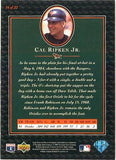 1996 Upper Deck #16 Cal Ripken Jr. Ripken Collection
