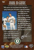 1996 Upper Deck #VJ6 Mark McGwire V.J. Lovero Collection